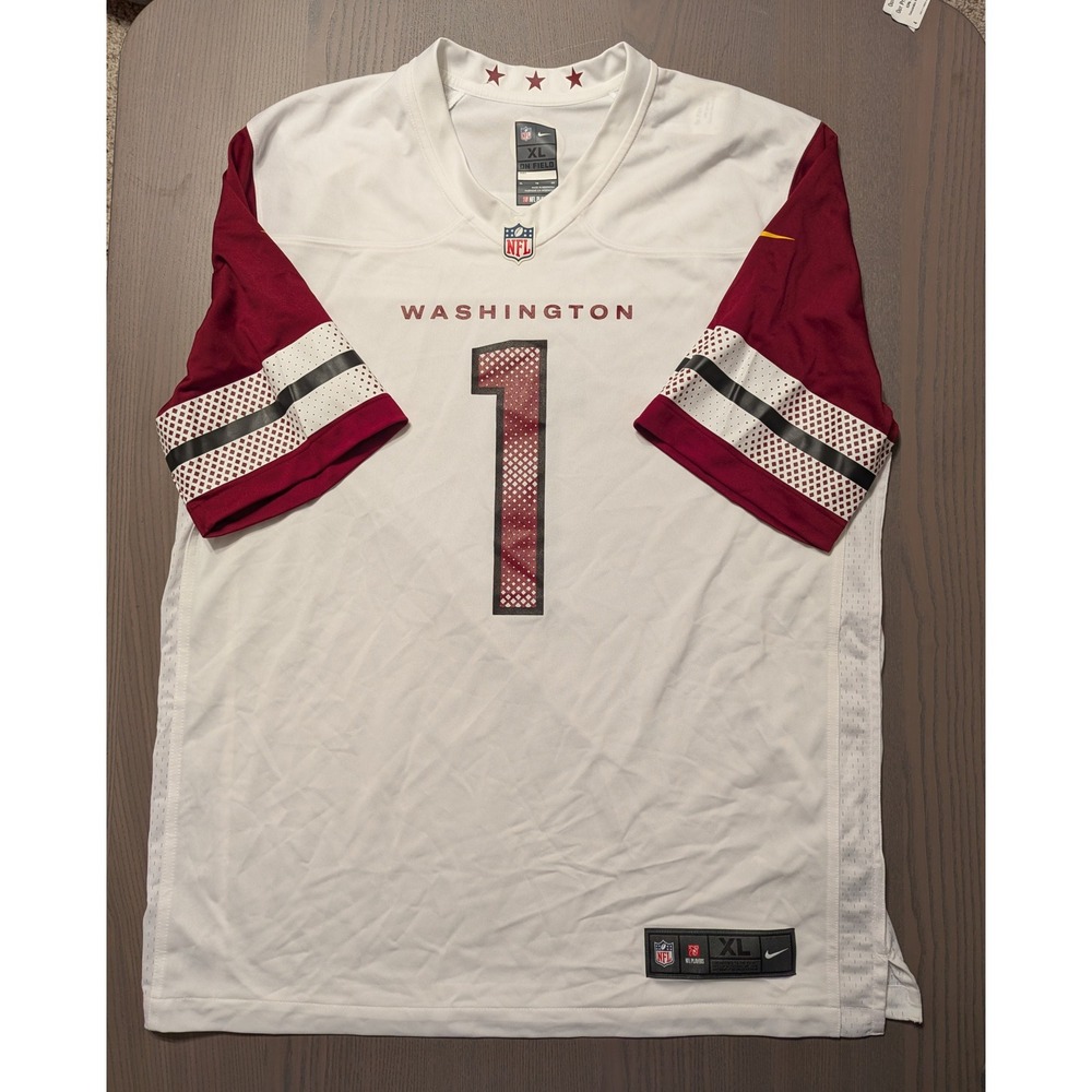 NEW Nike Men's XL Washington Commanders Deebo Samuel Sr #1 NFL Jersey White